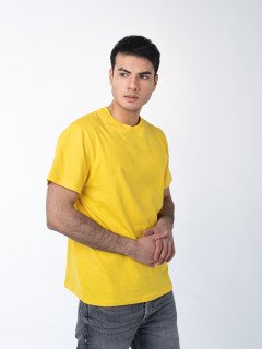 Лимонная мужская футболка